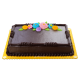 Pastel Blooms Chocolate 8x12 - Goldilocks cake (Large)