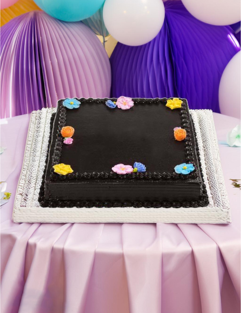 Classic Chocolate Blooms 12x12 (Goldilocks Cake)