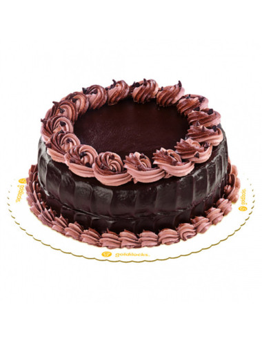 Luscious Chocolate (Goldilocks Cake) Pangasinan Flower Shop Delivery Service