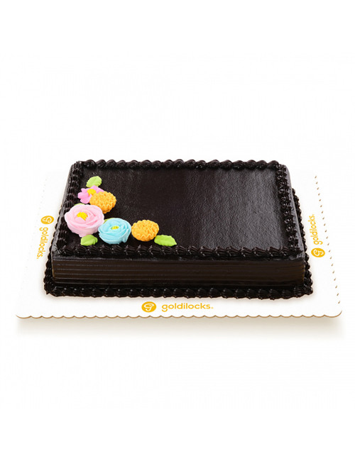 Pastel Blooms Choco 8x12 (Goldilocks Cake)