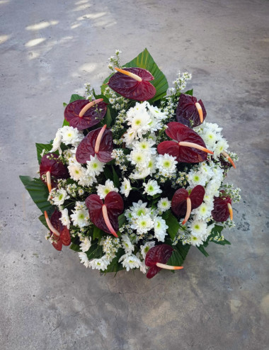 Grace Flower Basket -  Pangasinan Flower Shop - Dagupan City, Pangasinan, Philippines