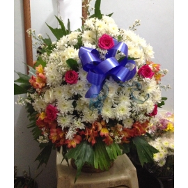 Aizel Flower basket -  Pangasinan Flower Shop - Dagupan City, Pangasinan, Philippines