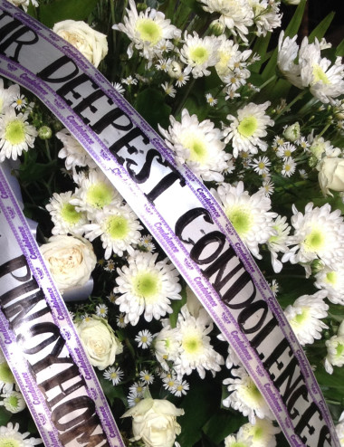 Kacy Funeral stand -  Pangasinan Flower Shop - Dagupan City, Pangasinan, Philippines