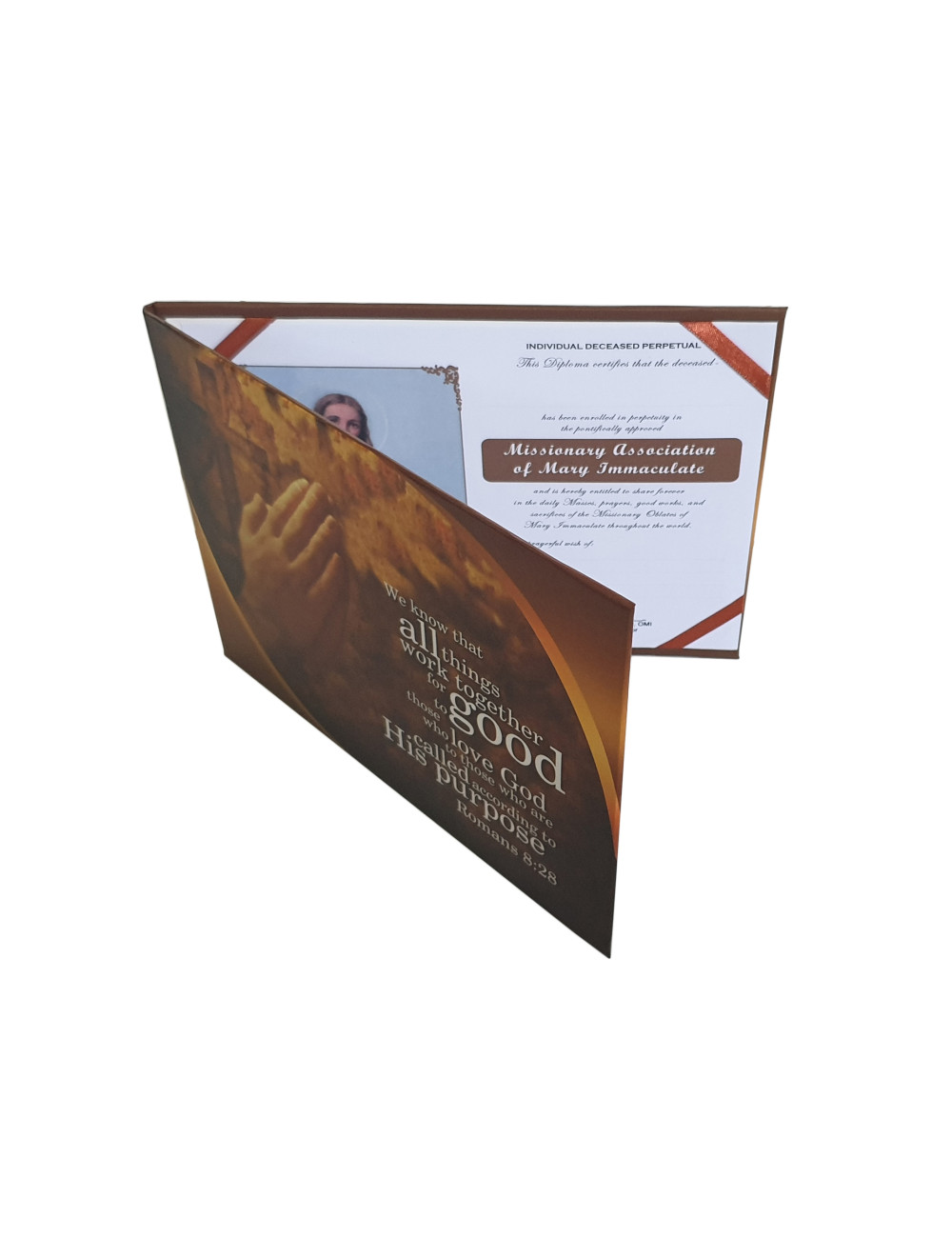 Mass Card (Brown)