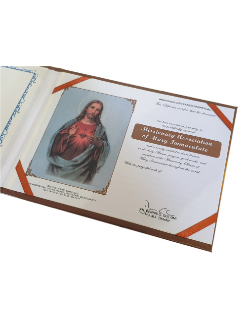 Mass Card (Brown)